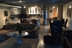LUXURY DOWNTOWN 2 LEVEL LOFT, Fully furnished ICE DISTRICT.
